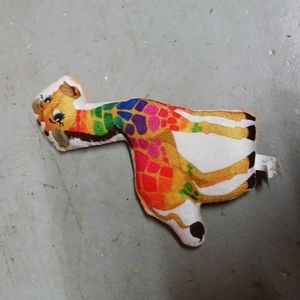 rainbow giraffe stuffed animal